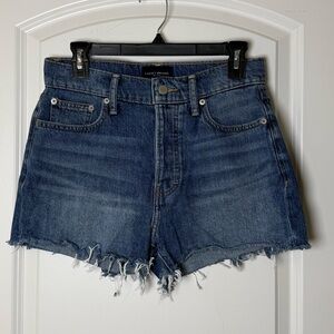 Lucky brand high rise mom shorts